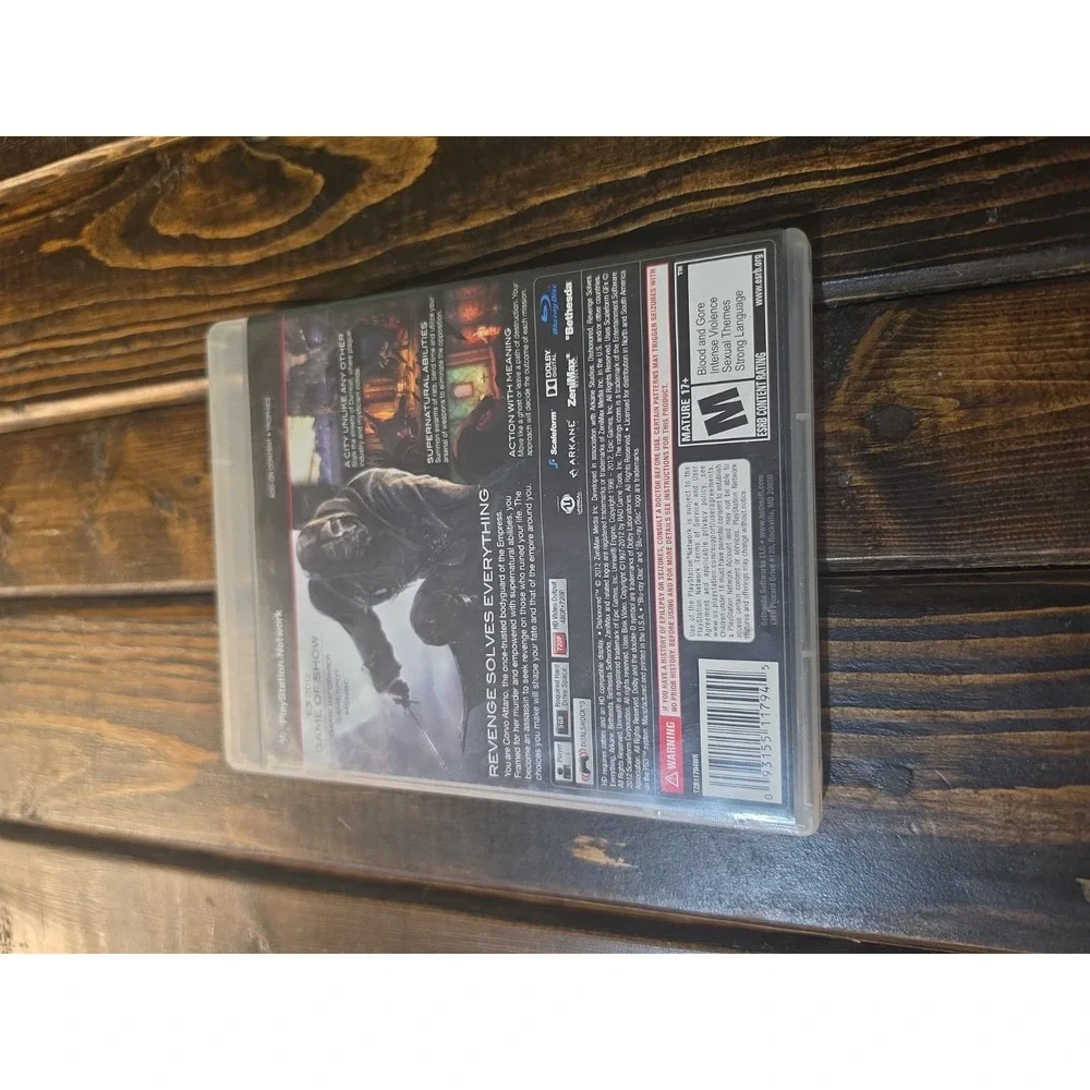 PS3 (Sony PlayStation 3) Dishonered Free Shipping‎